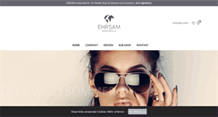 Desktop Screenshot of ehrsam-grosshandel.ch